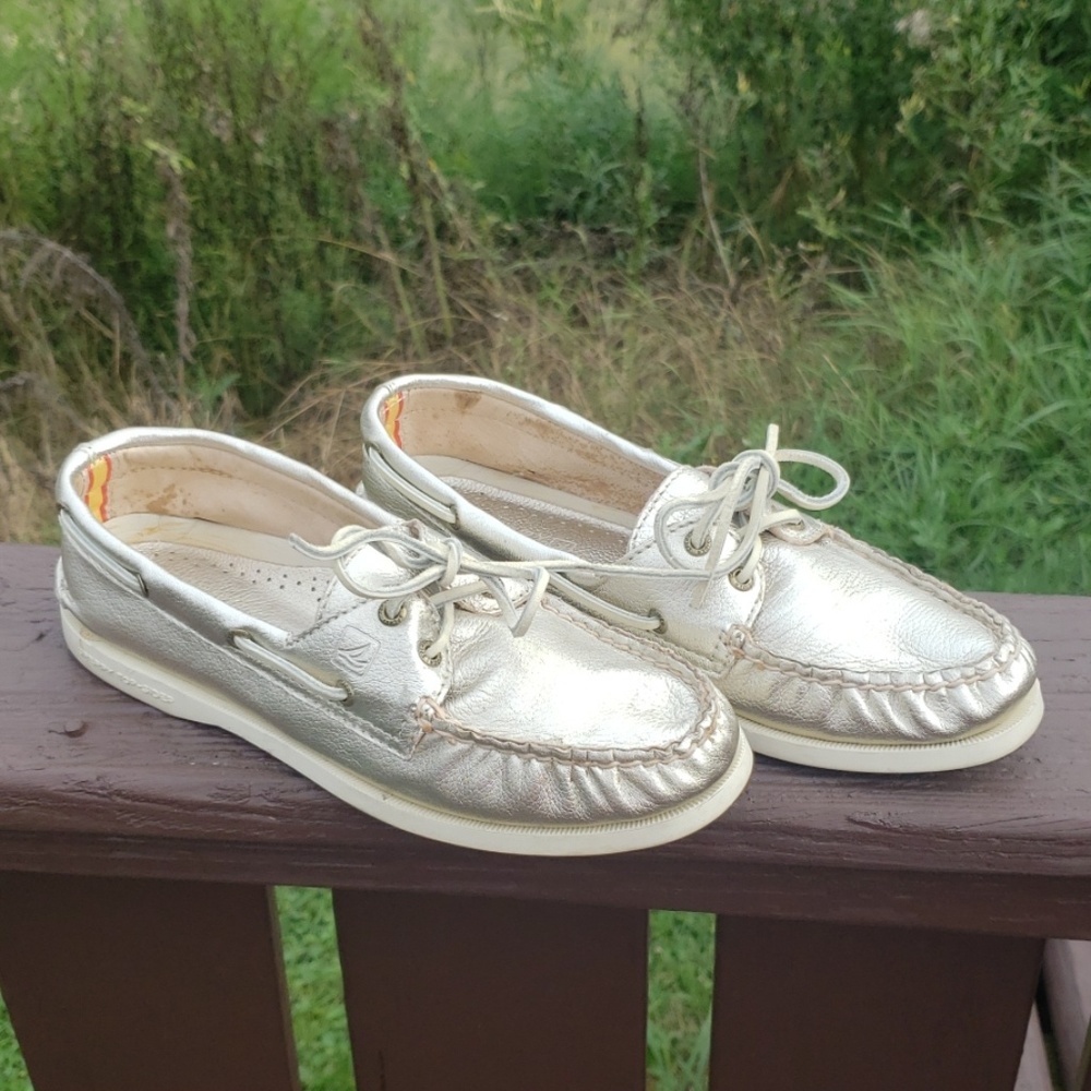 Sperry Top-Sided Gold color Shoes 8.5